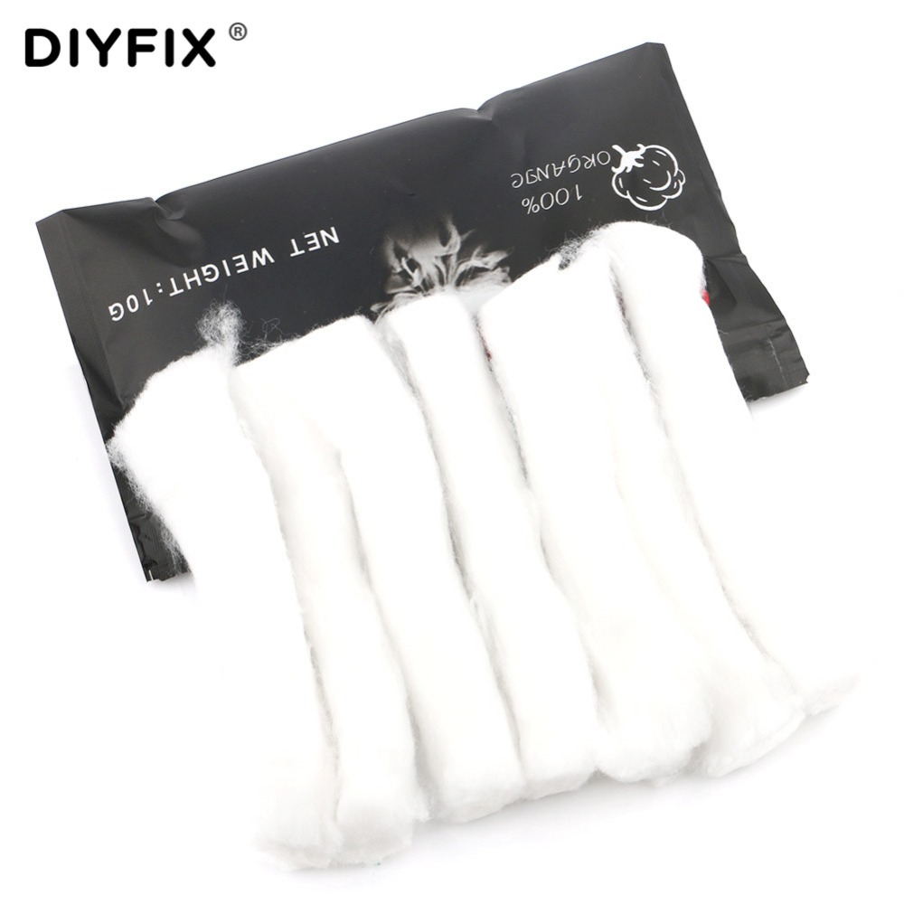 DIYFIX Organic Cotton Bacon Ke - Diy Vape Electronics のレビューと価格