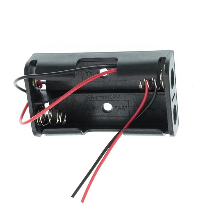 AAAEL-100Pcs 2AA Battery Case  - Diy Electronics Power Supply のレビューと価格