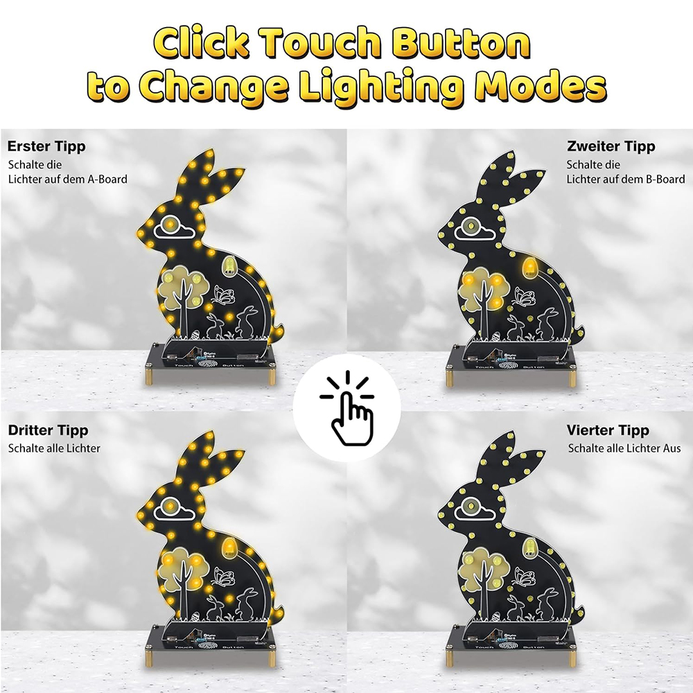 DIY Rabbit Soldering Practice  - Diy Electronics Kits For Beginners のレビューと価格