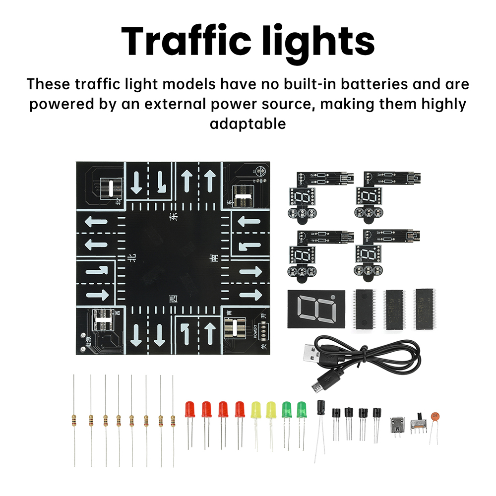 Traffic Light Simulator Kit wi - Diy Electronics Kits For Adults のレビューと価格
