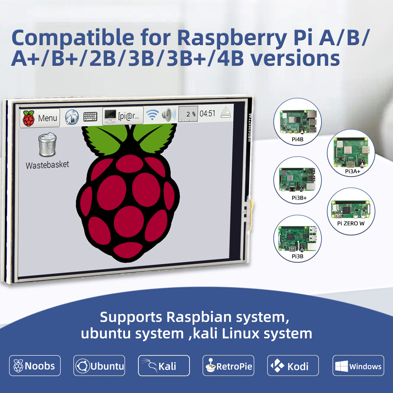 iPistBit 3.5 Inch Display for  - Raspberry Pi Zero のレビューと価格