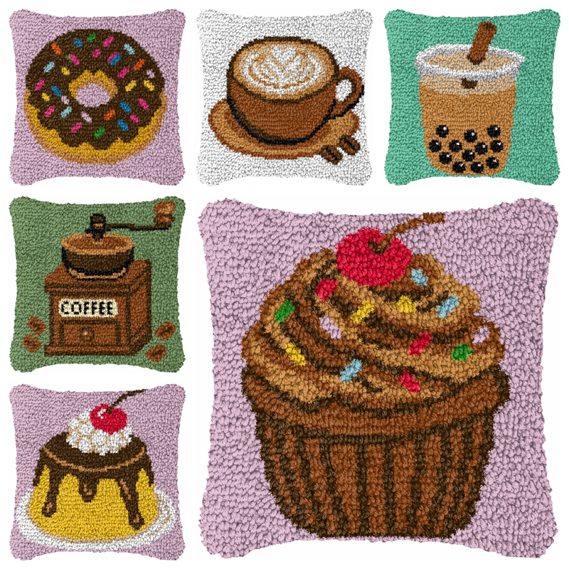 Cartoon Food Smyrna Latch Hook - Diy Electronics Watch のレビューと価格