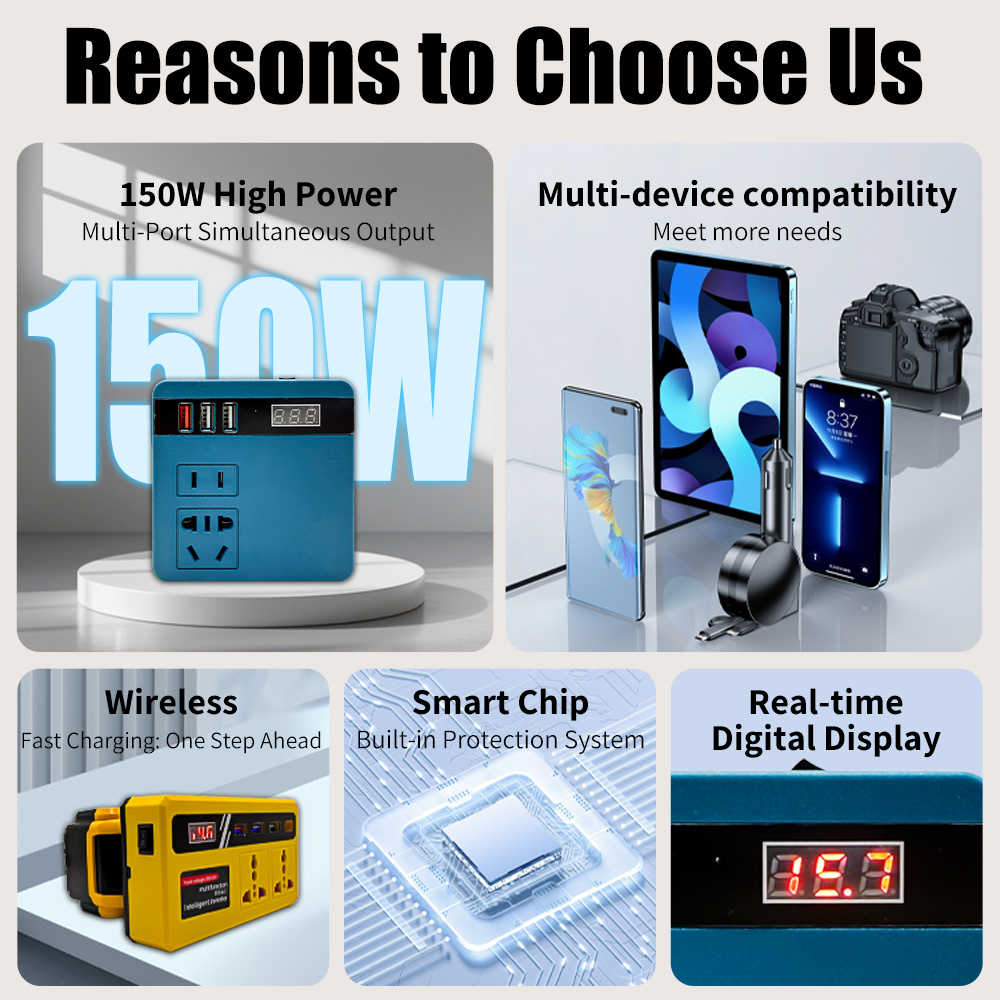 Power Inverter DC 18V To 220V  - Diy Electronics Power Supply のレビューと価格