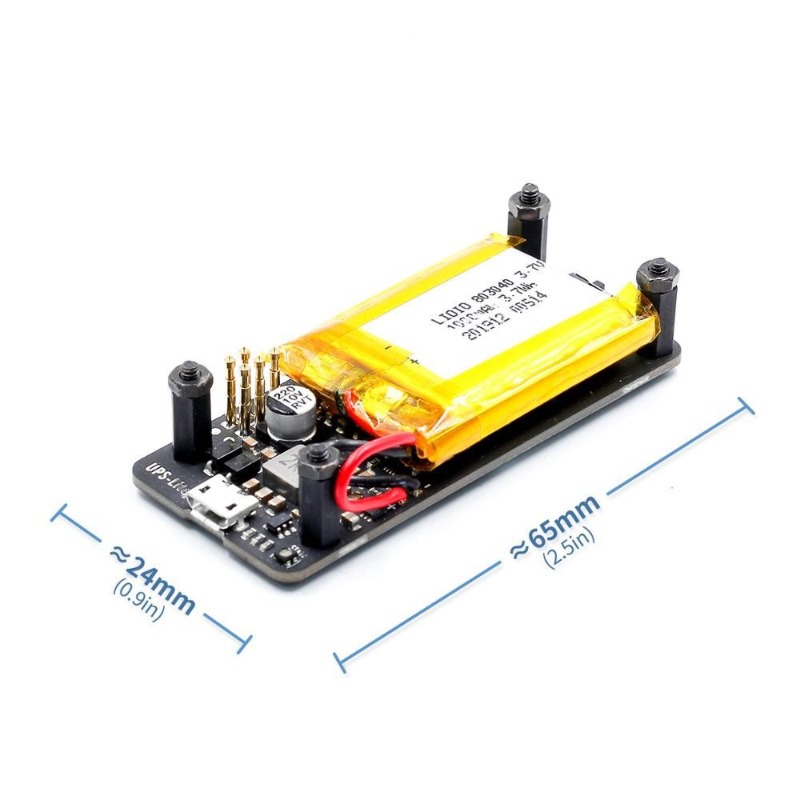 UPS-Lite Module for Raspberry  - Raspberry Pi Zero のレビューと価格