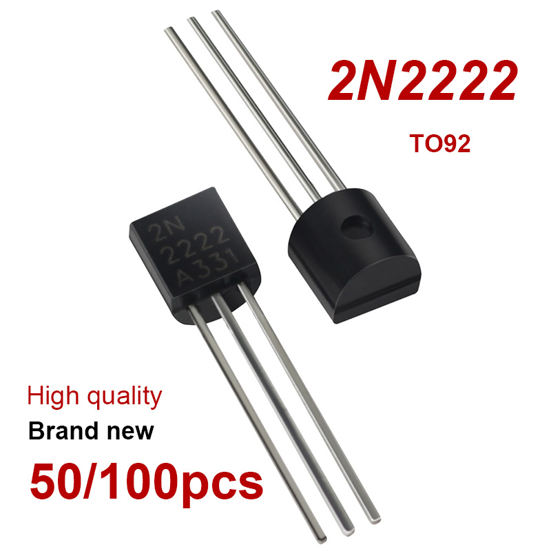 50/100PCS Transistor Kit 2N222 - Mosfet Transistor Set のレビューと価格