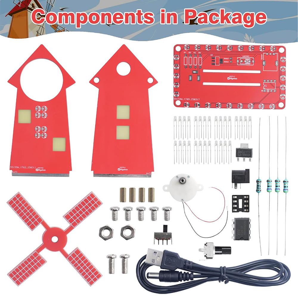 DIY Electronic Windmill Kit So - Diy Electronics Kits For Beginners のレビューと価格
