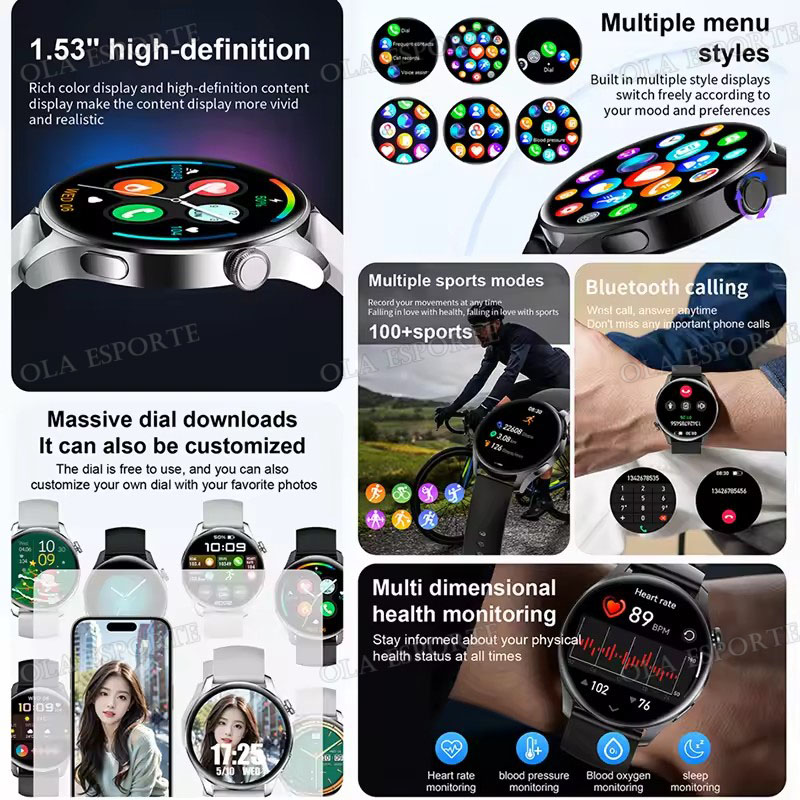 New SmartWatch for Men Women B - Diy Electronics Watch のレビューと価格