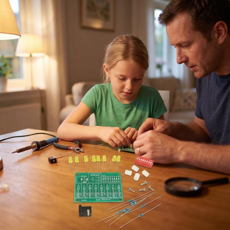 Electronic DIY Soldering Pract - Diy Electronics Kits For Beginners のレビューと価格
