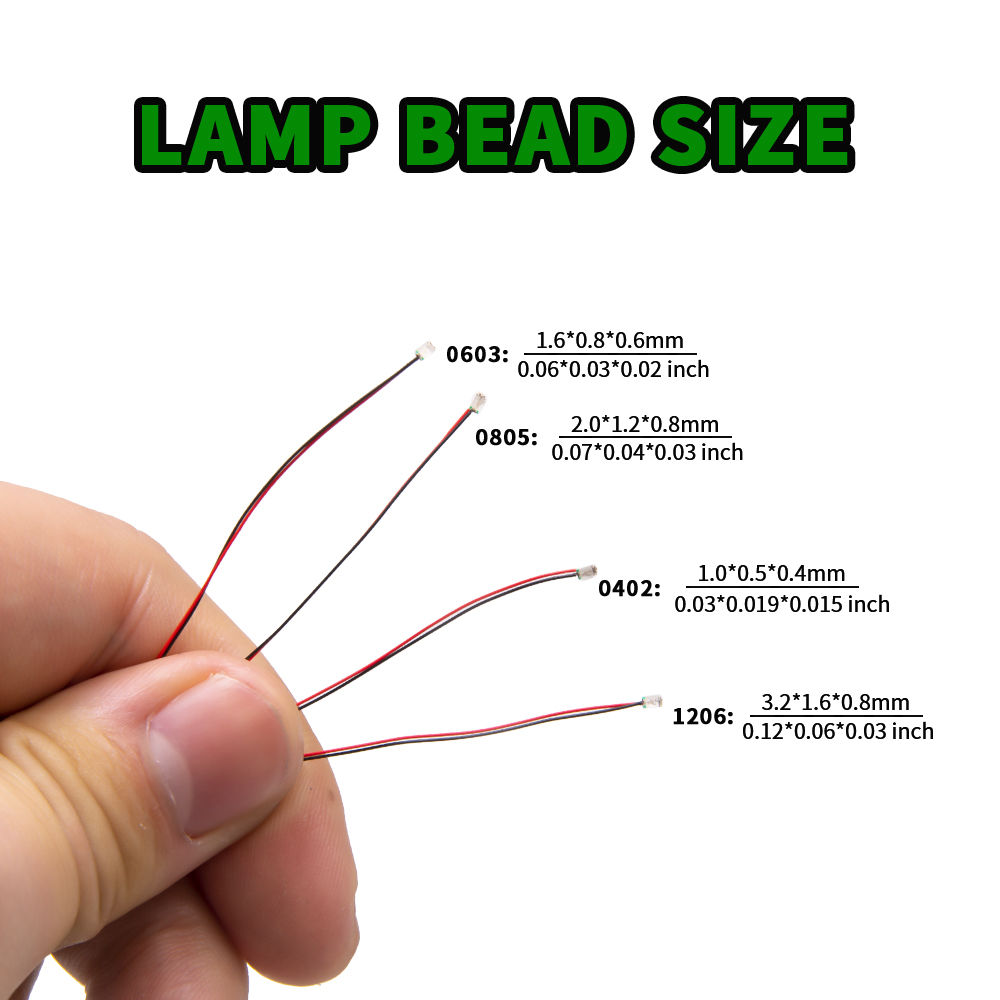 10pcs/Set Micro LED Lamp Chips - Diy Electronics Kids のレビューと価格