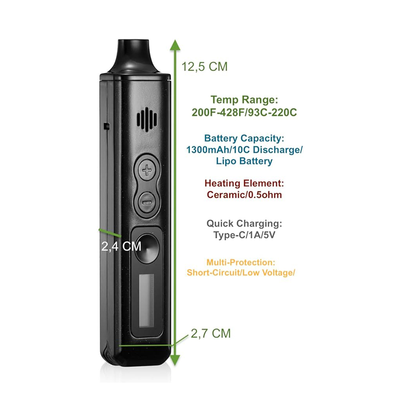 Anix Taurus Dry Herb Vaporizer - Diy Vape Electronics のレビューと価格