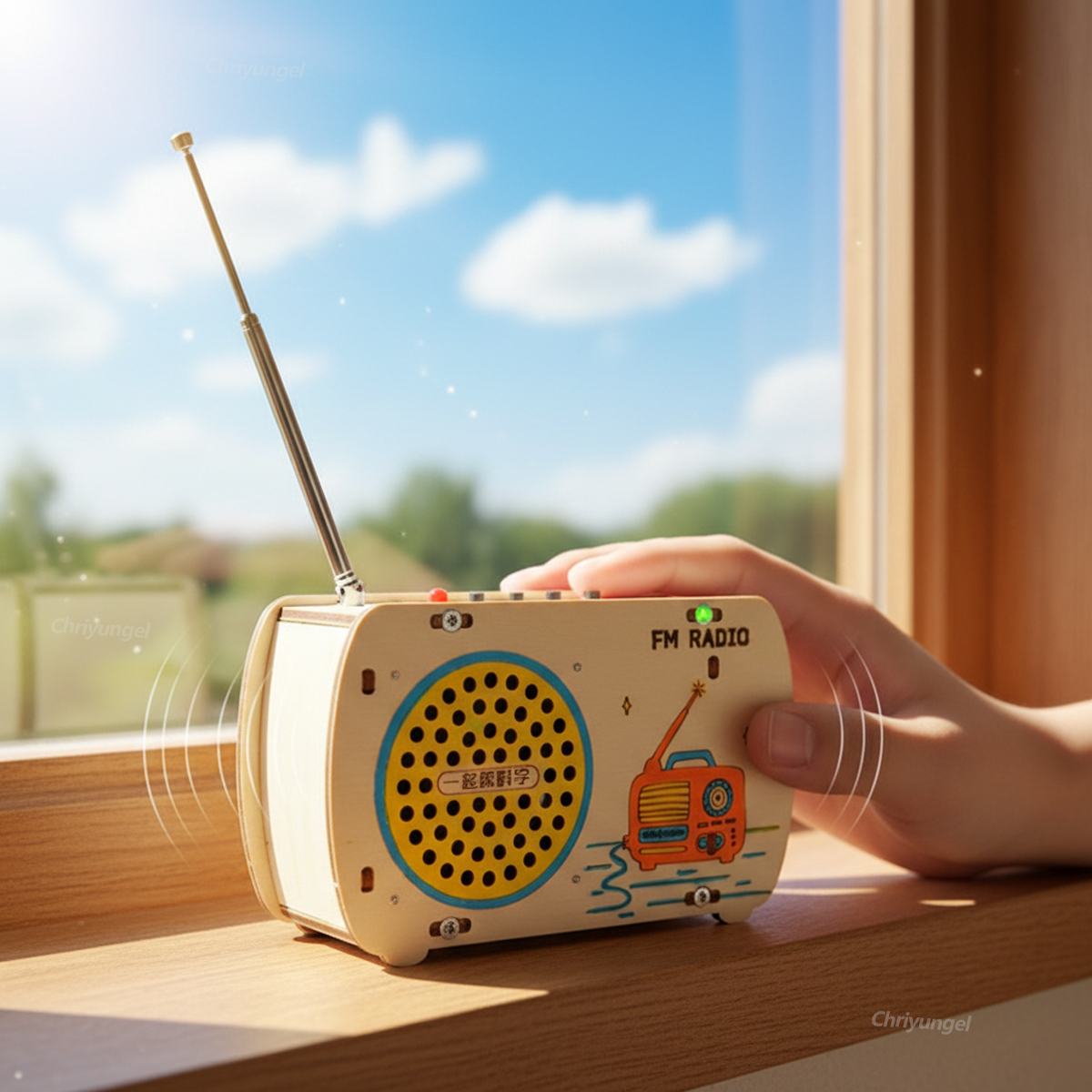 DIY Wooden Radio Kit Retro FM  - Diy Electronics Kids のレビューと価格