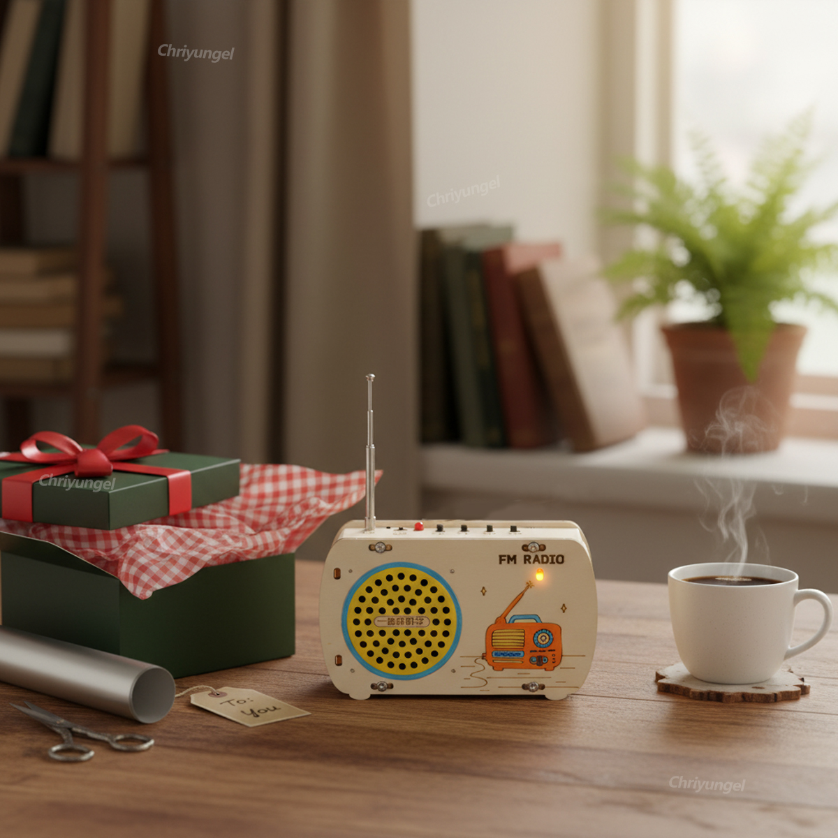 DIY Wooden Radio Kit Retro FM  - Diy Electronics Kids のレビューと価格