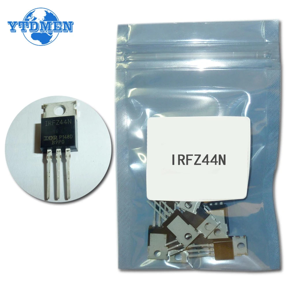 10PCS Mosfet IRFZ44N TO220 Tra - Mosfet Transistor Set のレビューと価格