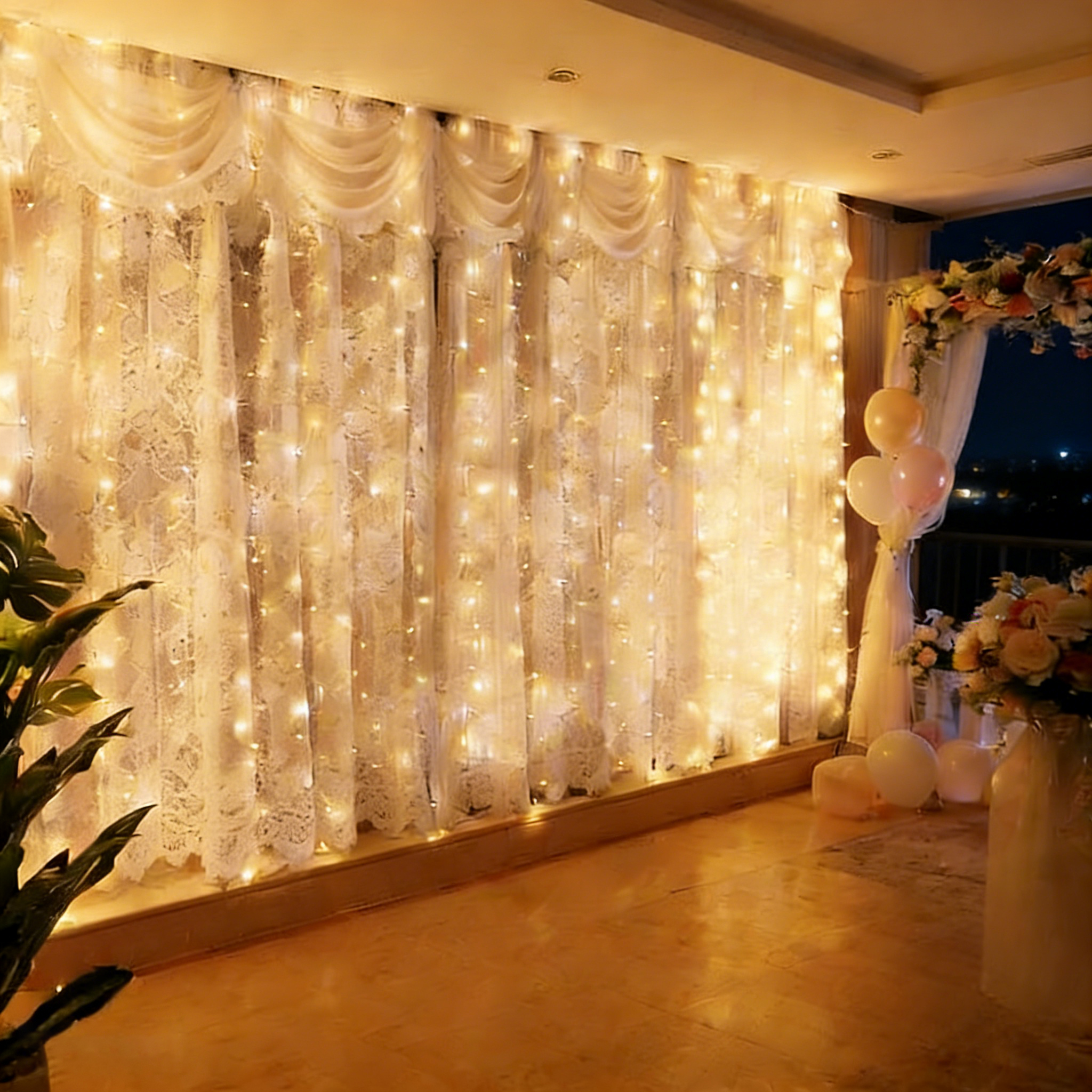 6M/3M USB LED Curtains Festoon - Diy Electronics News のレビューと価格