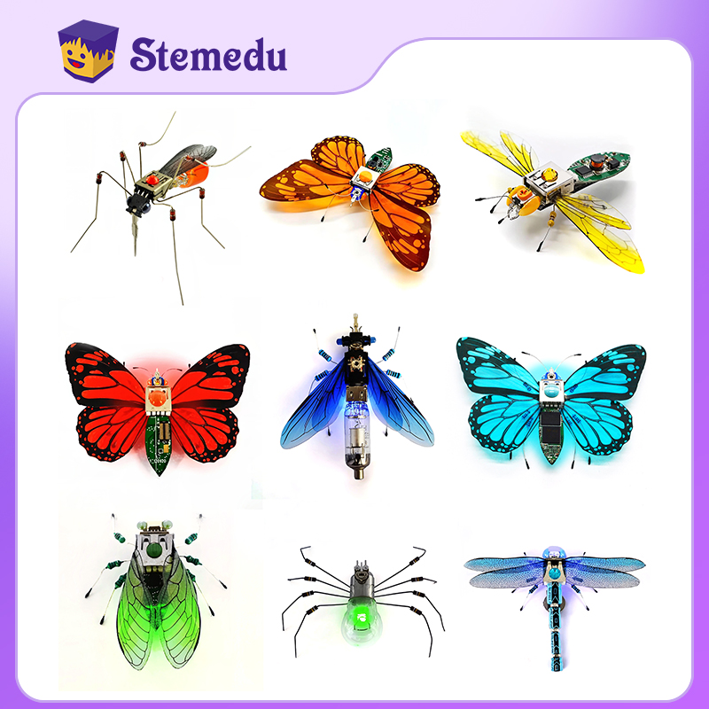 STEAM DIY Toys Robot Insect Sc - Diy Electronics Kids のレビューと価格