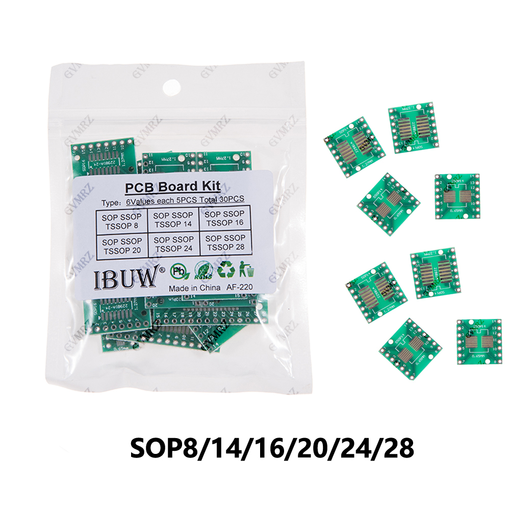 30PCS 6Values SOP SSOP TSSOP P - Diy Home Electronics Projects のレビューと価格