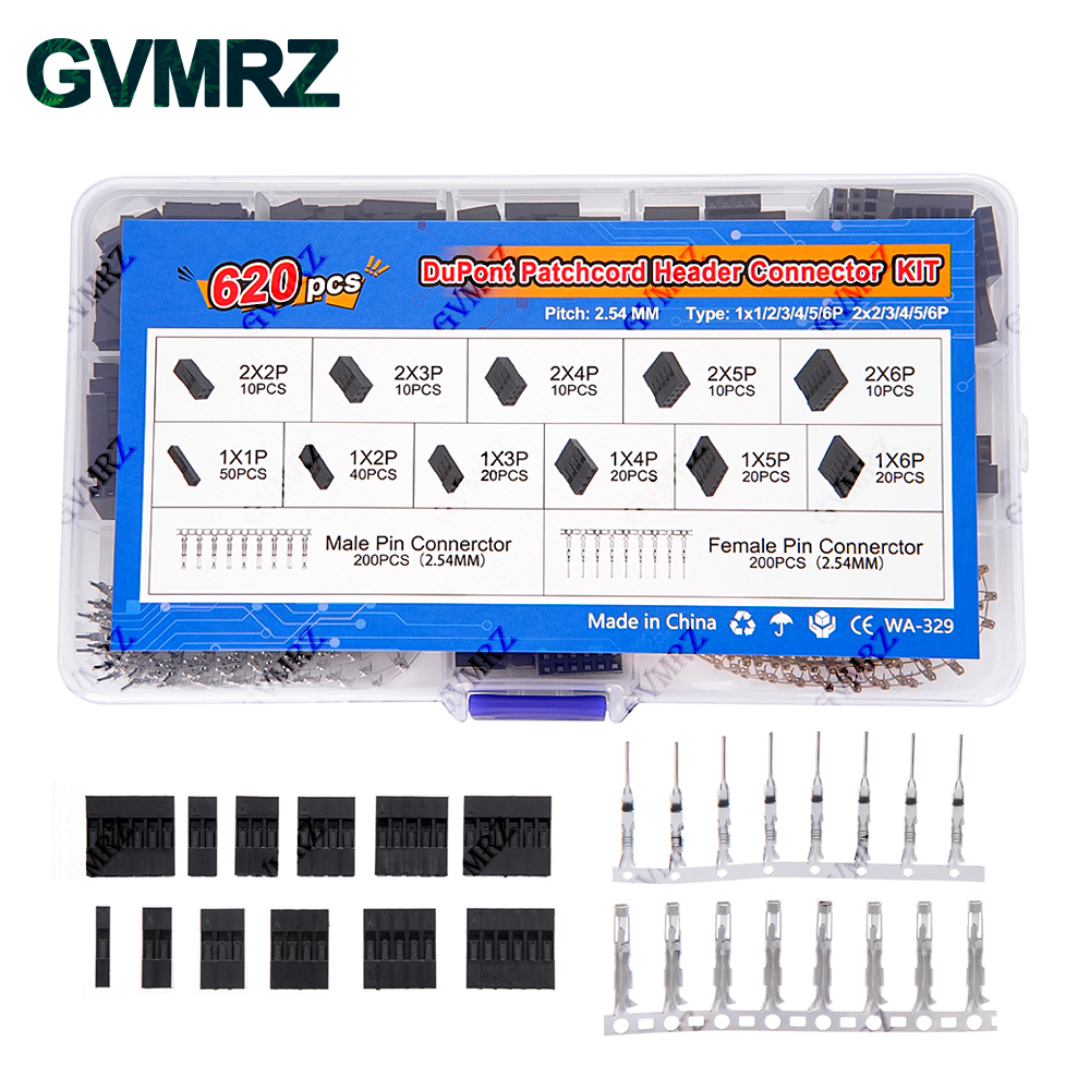 620PCS DuPont Header Connector - Diy Home Electronics Projects のレビューと価格