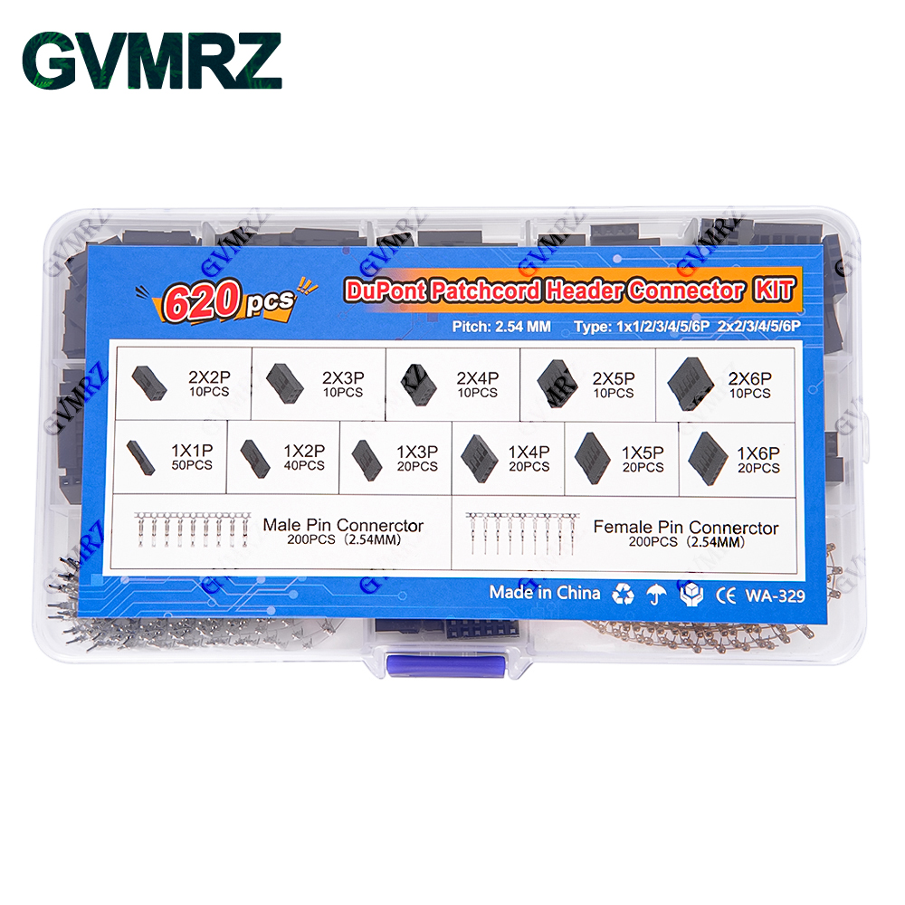 620PCS DuPont Header Connector - Diy Home Electronics Projects のレビューと価格