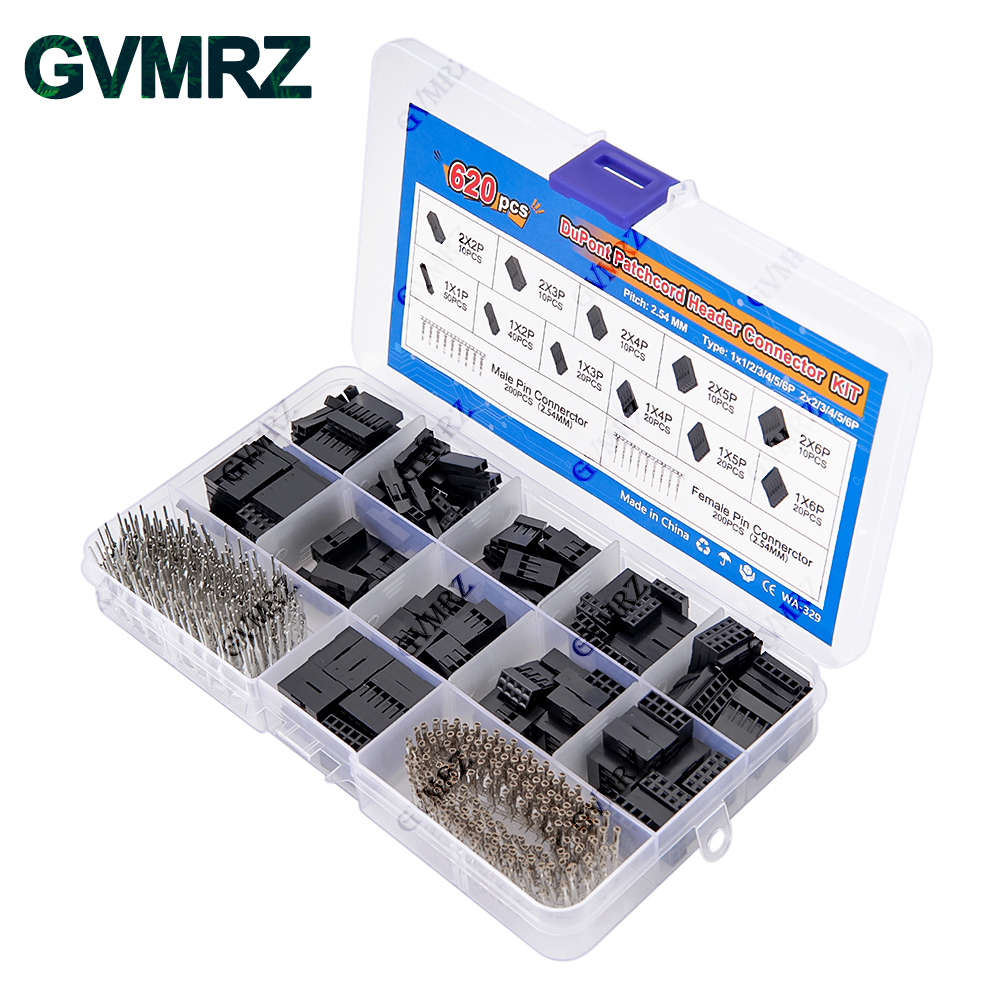 620PCS DuPont Header Connector - Diy Home Electronics Projects のレビューと価格