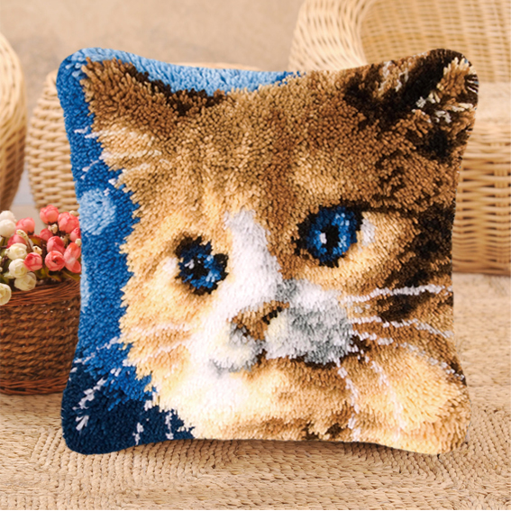 Cat Series Latch Hook Kit Mats - Diy Electronics Watch のレビューと価格
