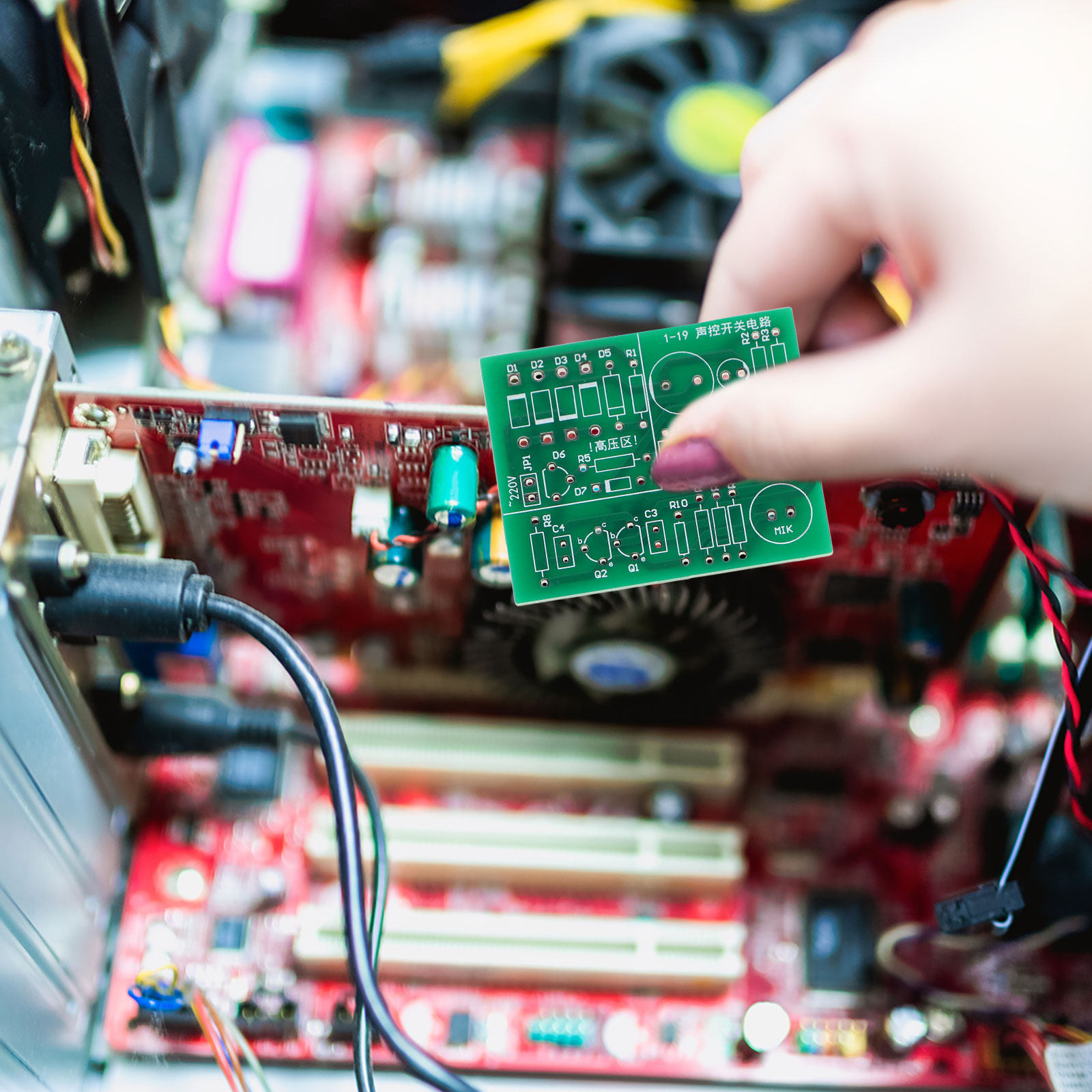 1Set Sound Sensor DIY Kit for  - Diy Electronics Kits For Beginners のレビューと価格