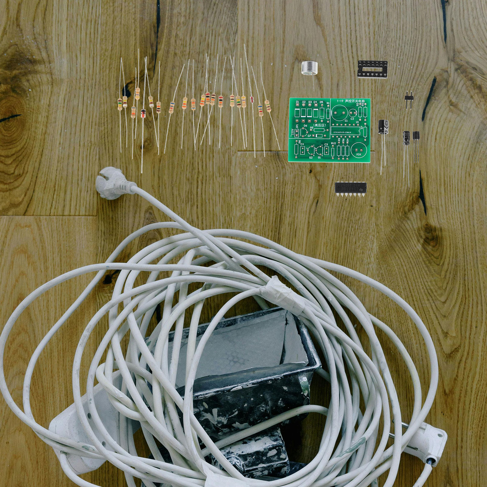 1Set Sound Sensor DIY Kit for  - Diy Electronics Kits For Beginners のレビューと価格