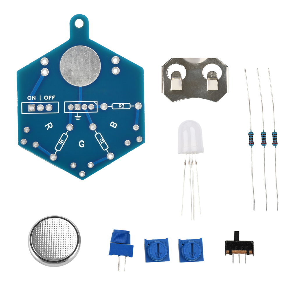 RGB LED Light Circuit Board We - Diy Electronics Kits For Beginners のレビューと価格