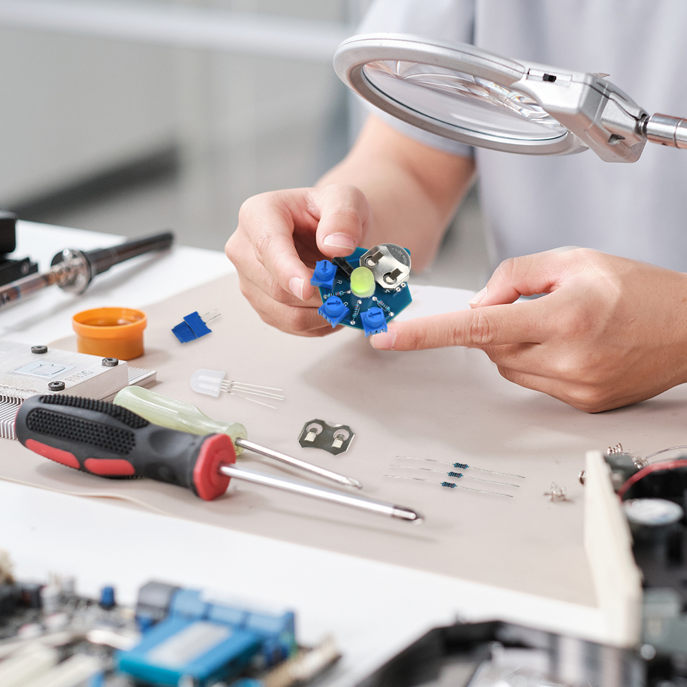 RGB LED Light Circuit Board We - Diy Electronics Kits For Beginners のレビューと価格