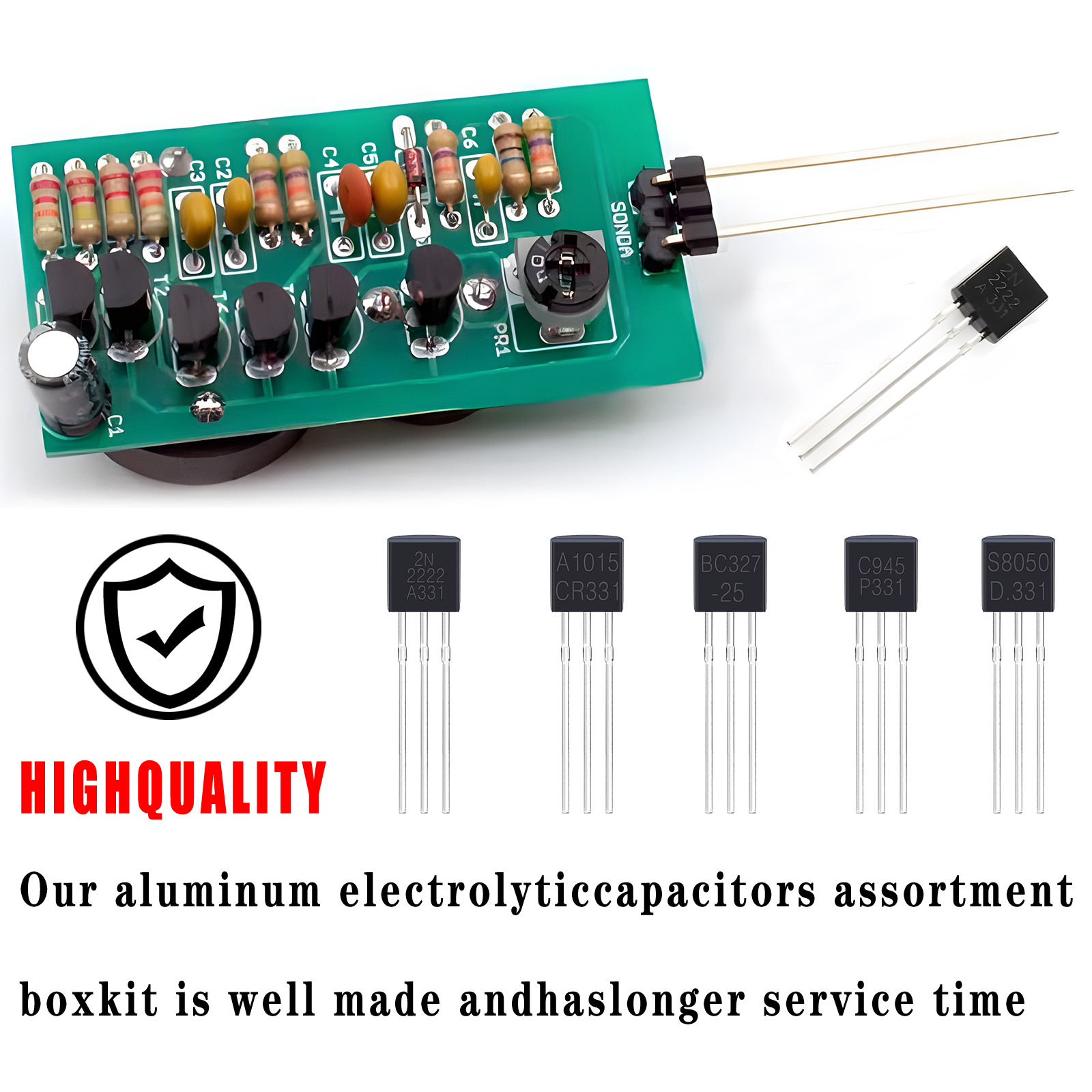 240pcs 24 Values BJT Transisto - Mosfet Transistor Set のレビューと価格