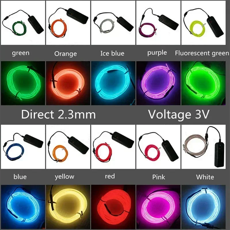 1M/3M/5M Flexible Neon Light B - Diy Electronics News のレビューと価格