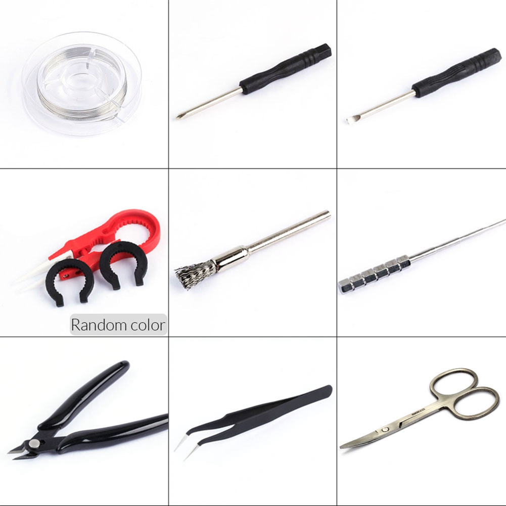 M09K Mini Vape Tool Kit Tweeze - Diy Vape Electronics のレビューと価格