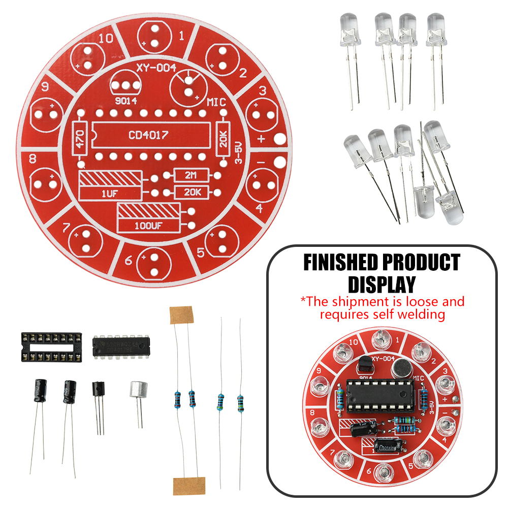 3–5V DC voice-controlled rotat - Diy Electronics Kids のレビューと価格